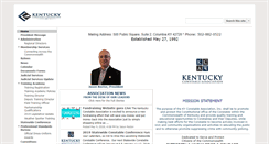 Desktop Screenshot of kentuckyconstableassociation.org